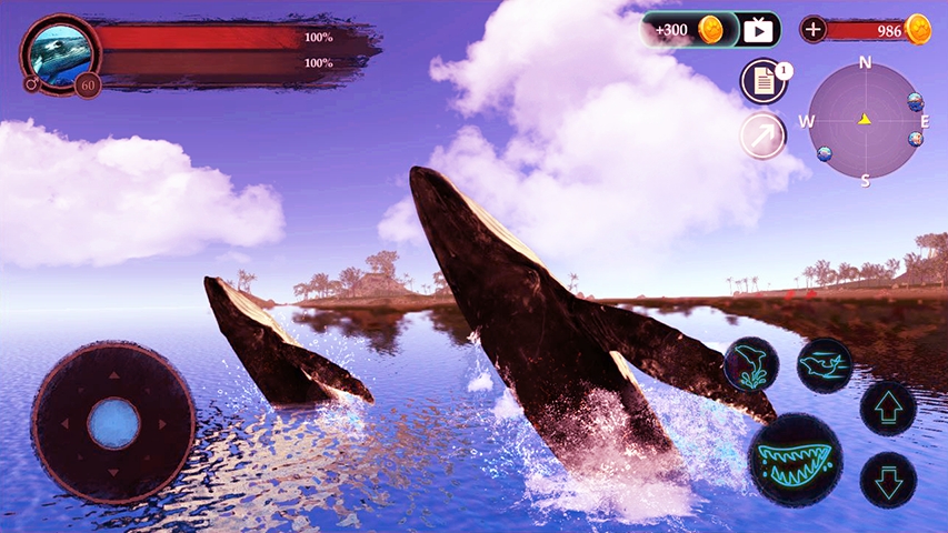 模拟座头鲸The Humpback Whales